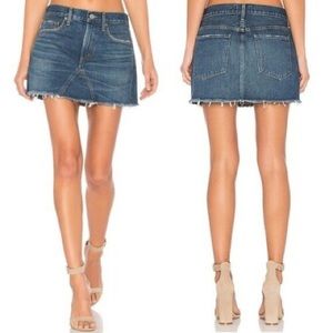 AGOLDE Jeanette Mini Skirt in Phoenix